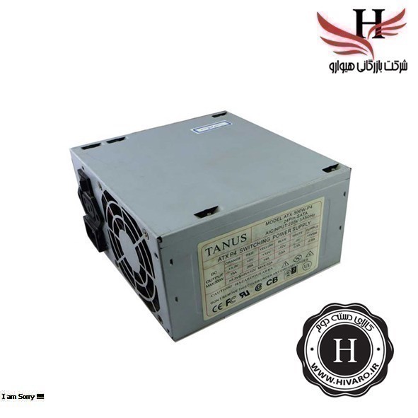 تصویر پاور کيس تانوس استوک TANUS-200W-ATX 600W